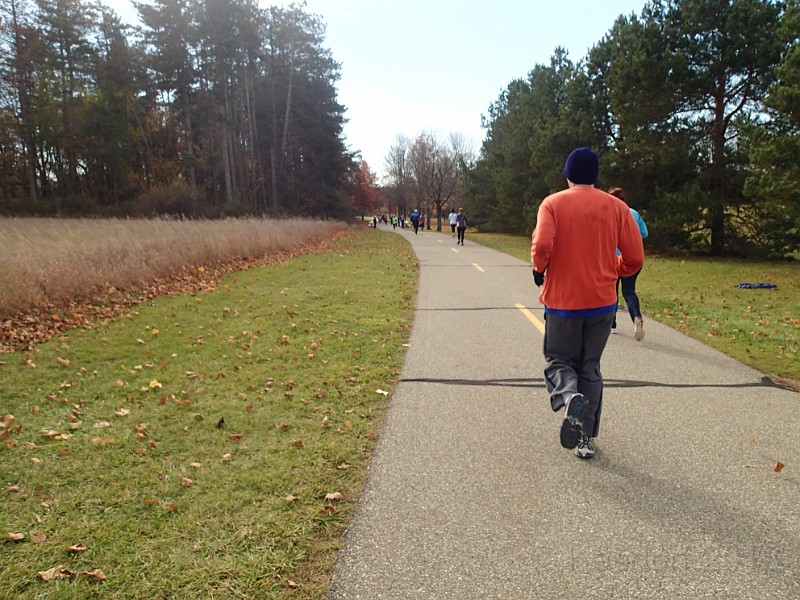 2013 A2 Turkey Trot 10K 100.JPG - The 2013 Hudson Mills Turkey Trot 10K. Cool and blustery.